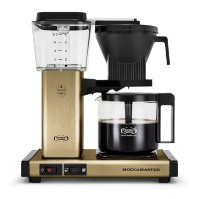 Technivorm Moccamaster KBGV Select 10 Cup Coffee Maker - Brushed Brass