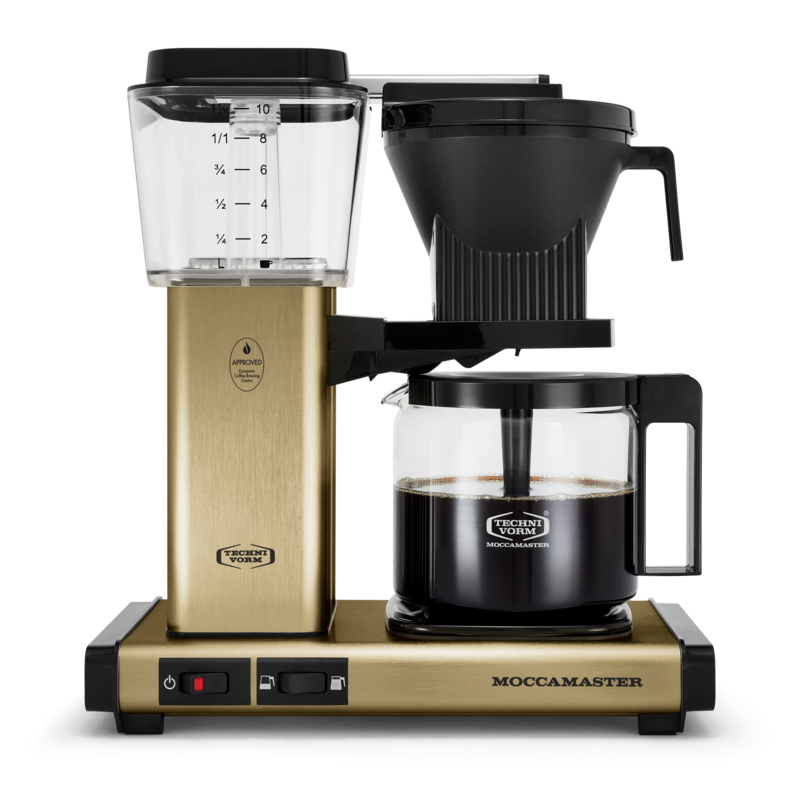 Technivorm Moccamaster KBGV Select 10 Cup Coffee Maker - Brushed Brass