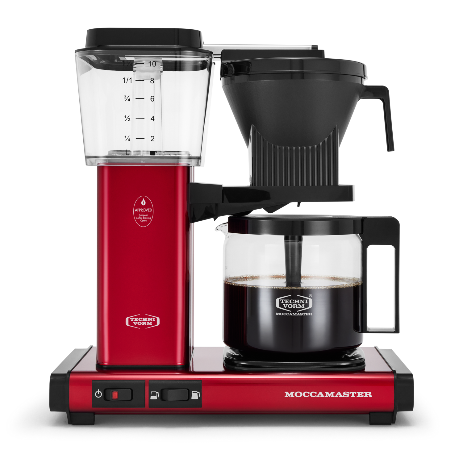 Technivorm Moccamaster KBGV Select 10 Cup Coffee Maker - Candy Apple Red