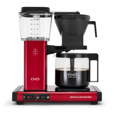 Technivorm Moccamaster KBGV Select 10 Cup Coffee Maker - Candy Apple Red