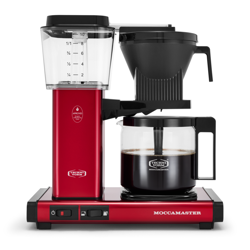 Technivorm Moccamaster KBGV Select 10 Cup Coffee Maker - Candy Apple Red