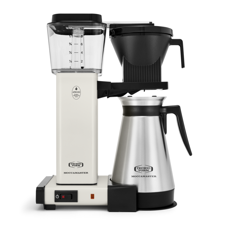 Technivorm Moccamaster KBGT 10 Cup Coffee Maker Off White
