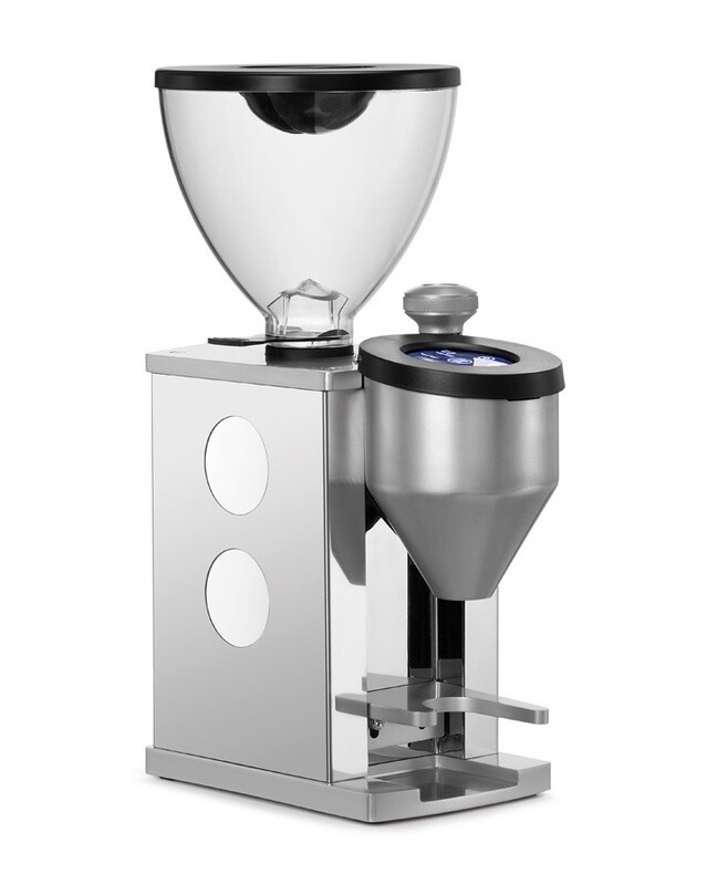 Rocket Faustino Coffee Grinder Chrome/White