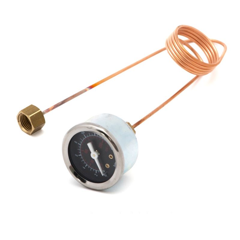 Expobar - Brew Pressure Gauge With Pipe (D-40 Manometer)