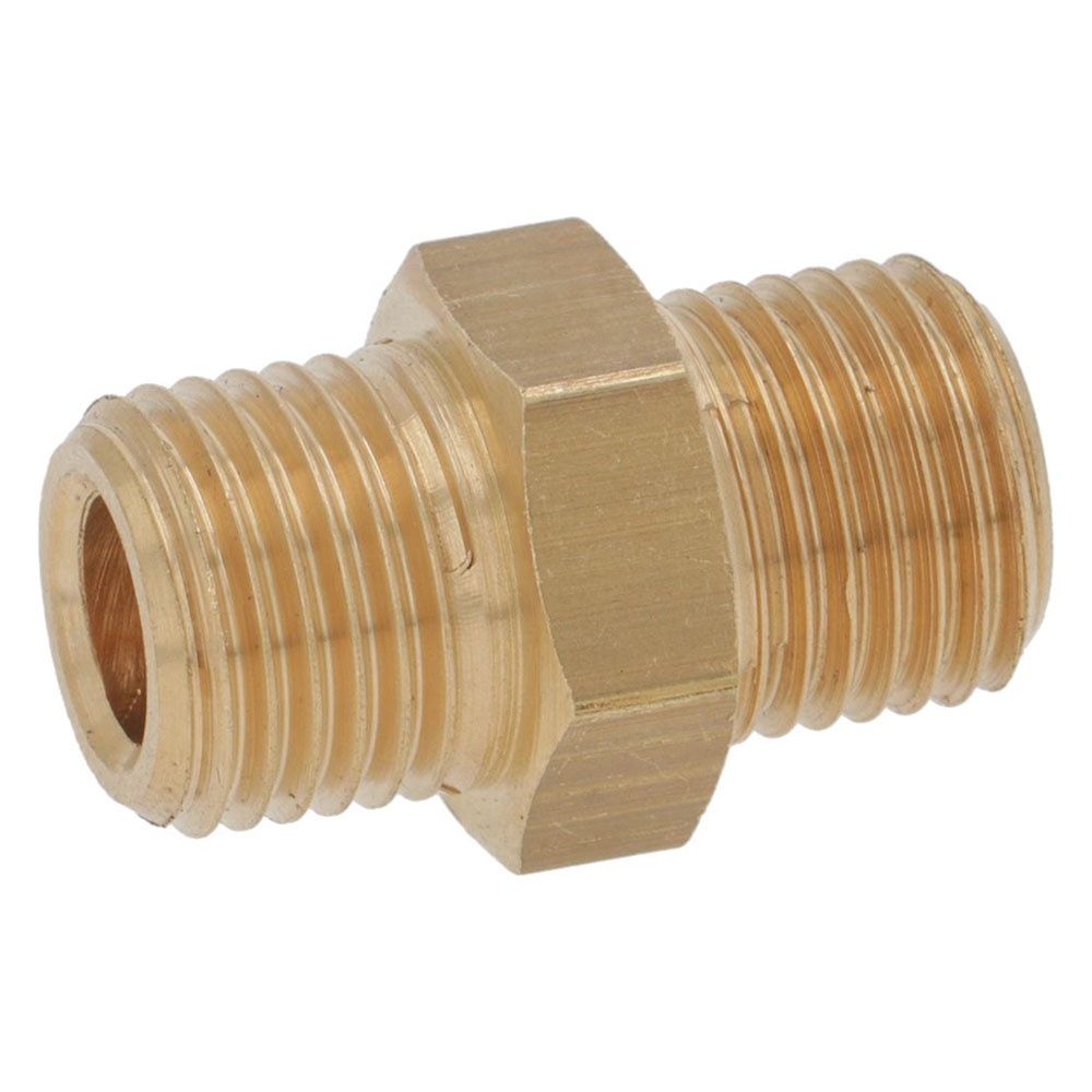 GNB - Fitting 1/4M BSP - 1/4M BSP Brass