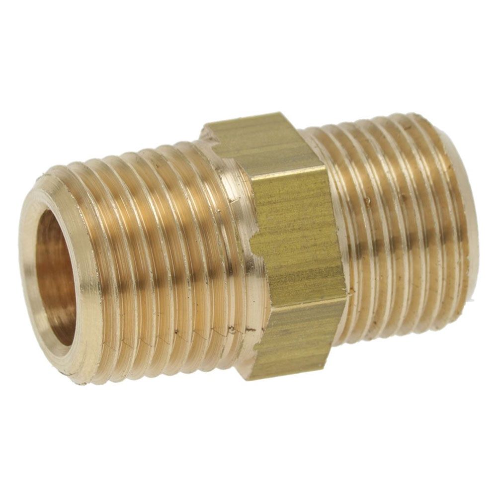GNB - Fitting 3/8M NPT - 3/8 M BSP Brass