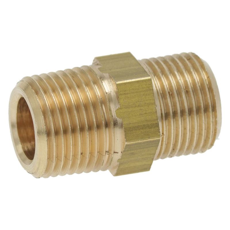 GNB - Fitting 3/8M NPT - 3/8 M BSP Brass
