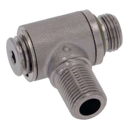GNB - L-Fitting Swivel 1/8M BSP - 1/8M BSP Brass