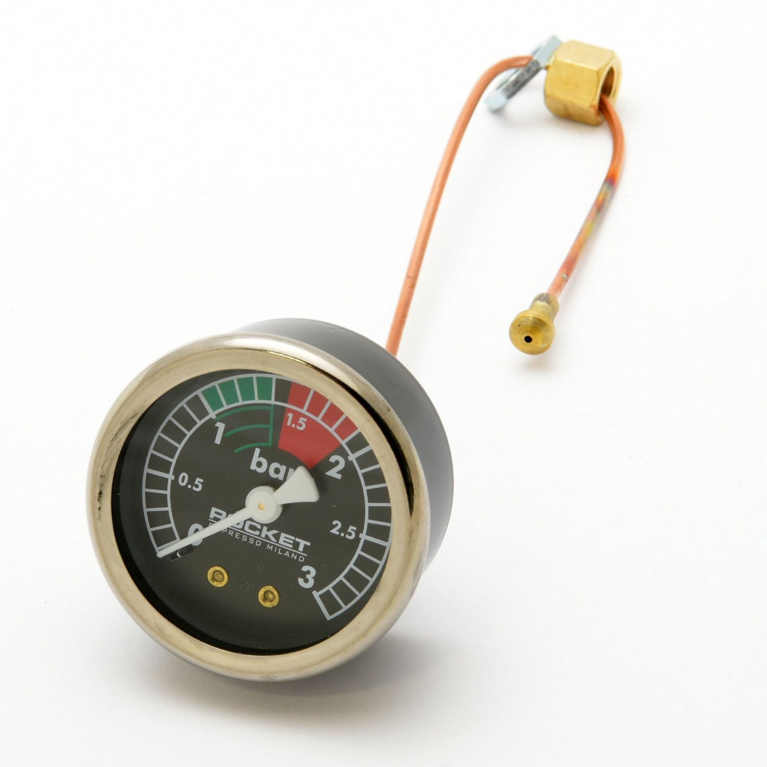 Rocket - Boiler Pressure Gauge Black Dial Type R A299905009