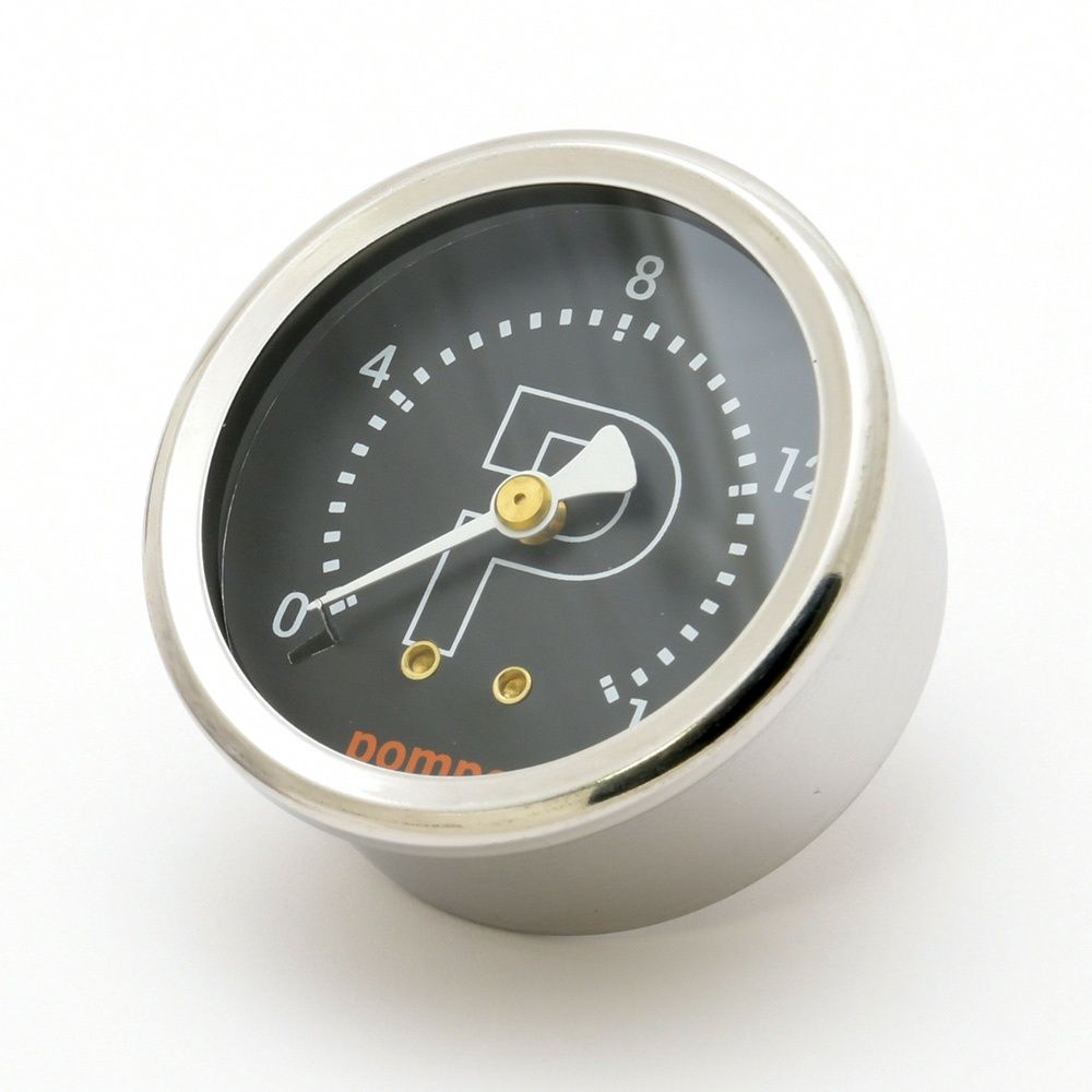 Profitec - P2537 Pressure Gauge Pump Black 61 mm