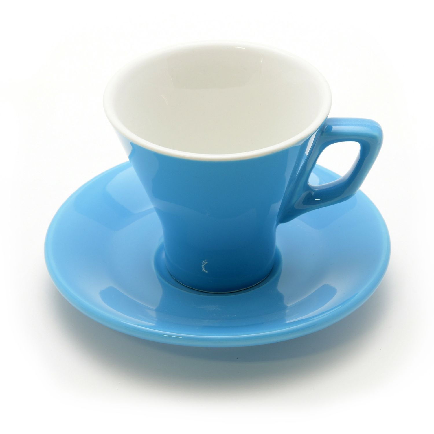 ACF Vintage Cappuccino Cup And Saucer Blue