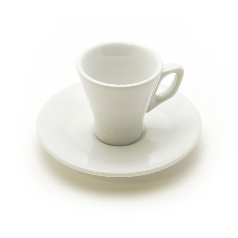 ACF Vintage Espresso Cup And Saucer White