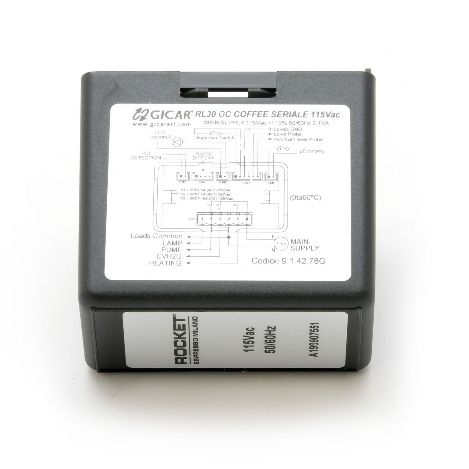 Rocket - Control Box 115V (PID) A199907551