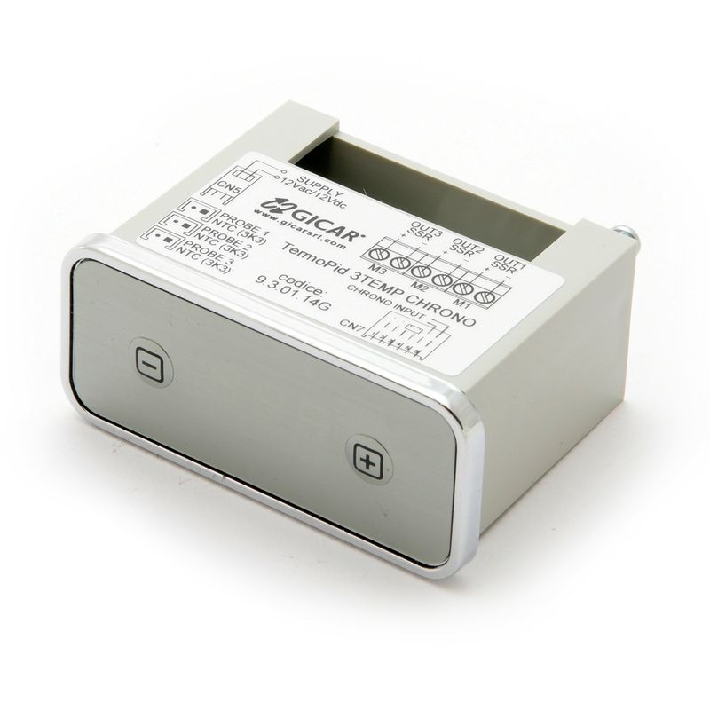 ECM - P6042 Thermo PID 3 Stainless Steel Design 110 V