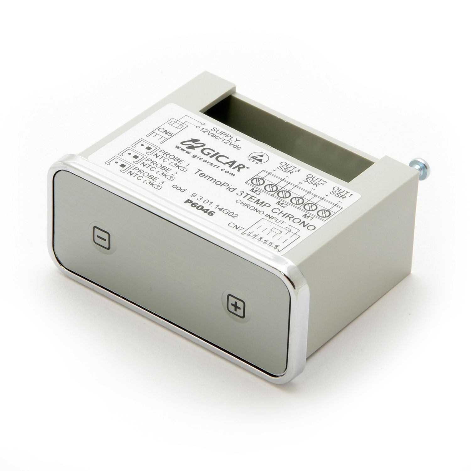 ECM - P6046 Thermo PID 3 Stainless Steel Design 110 V Eco