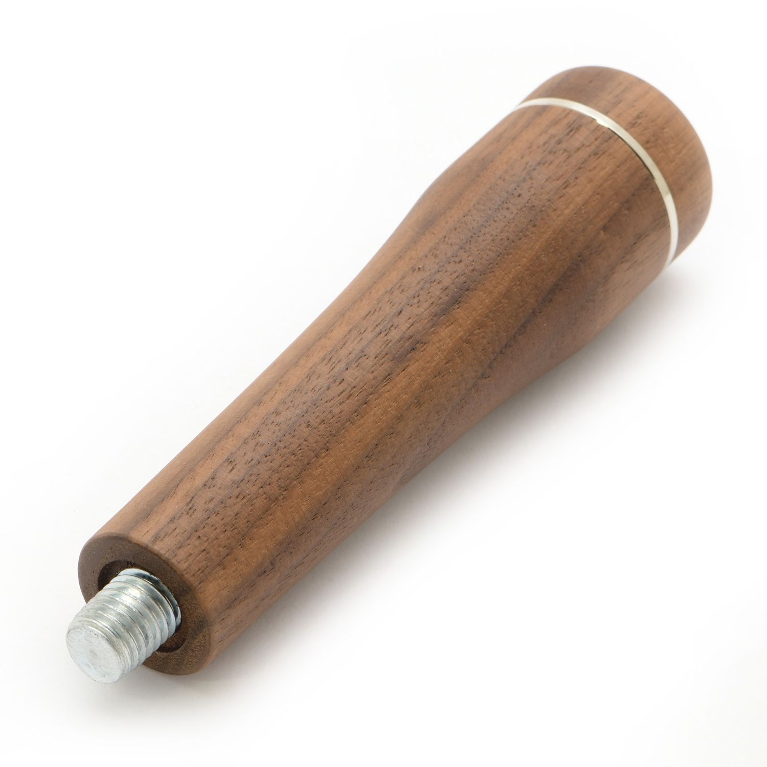 Avid Espresso Portafilter Handle M12 Walnut Wood with Chrome Ring