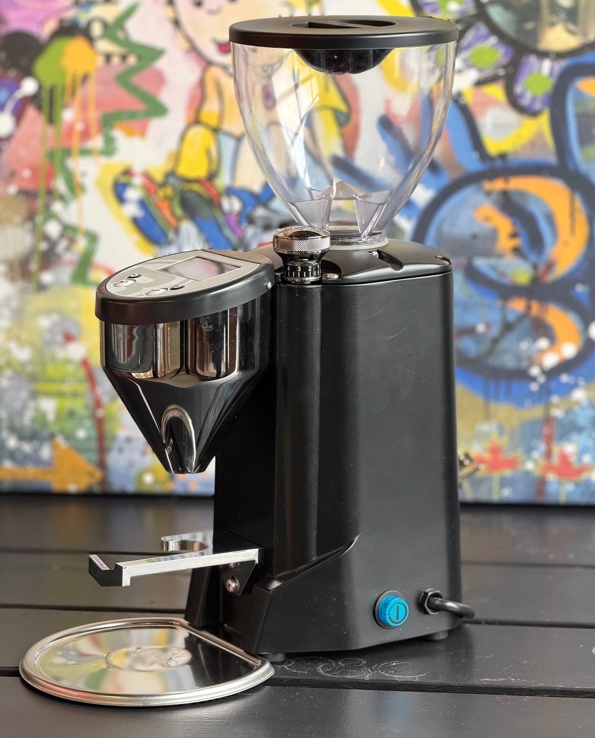 Rocket Fausto Black Coffee Grinder - Refurbished