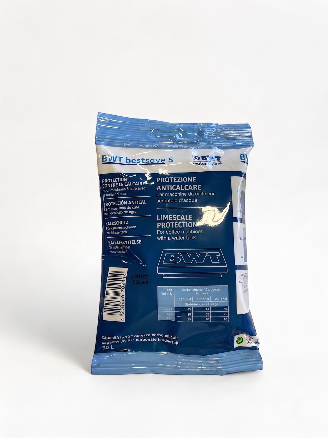 BWT BestSave S Tank Water Softener
