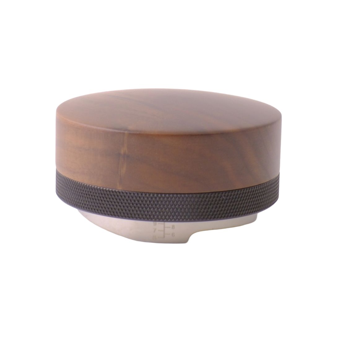 Avid Espresso Adjustable Wood Leveller 58mm (Black/Walnut)