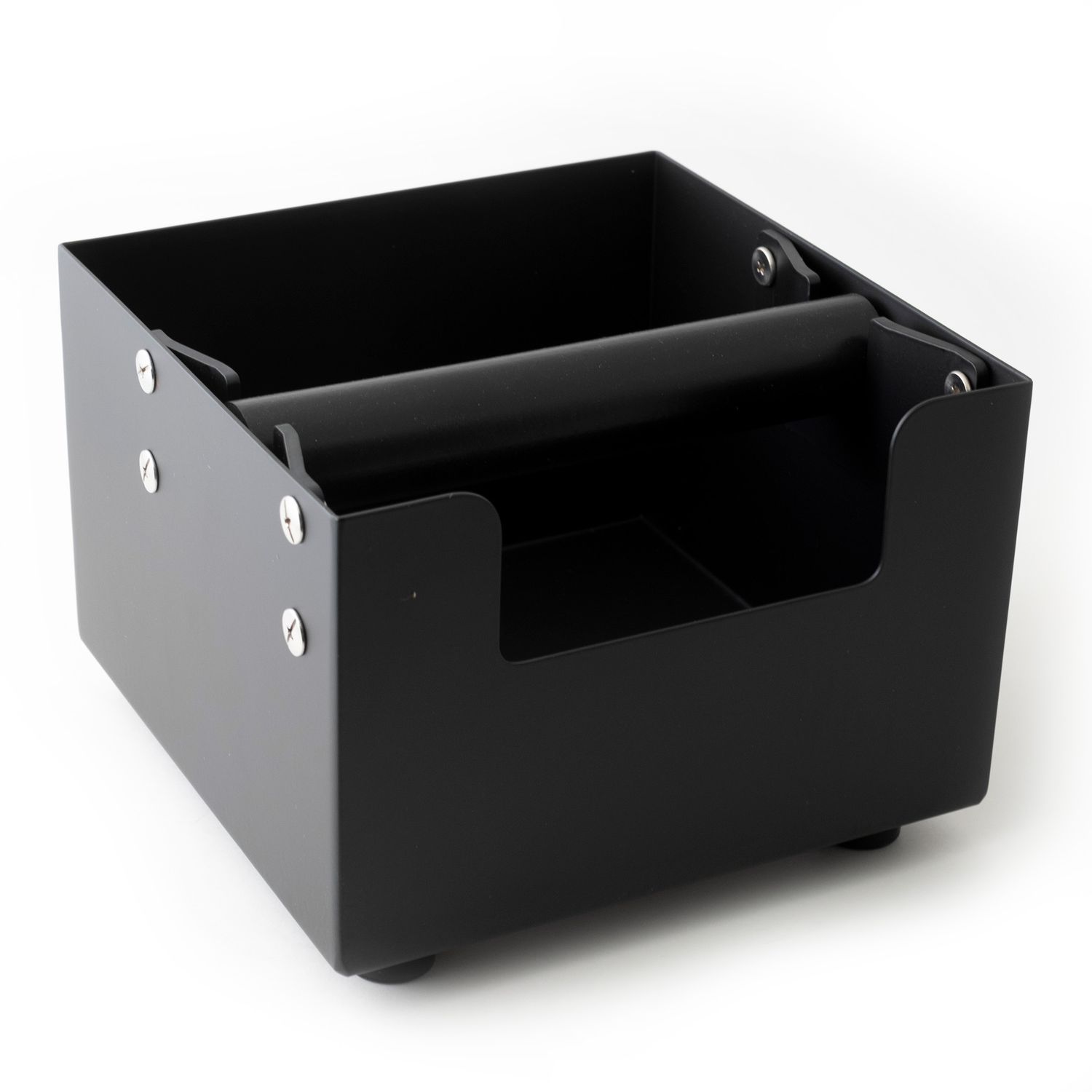 Avid Espresso Heavy Duty Knock Box Square (Black)