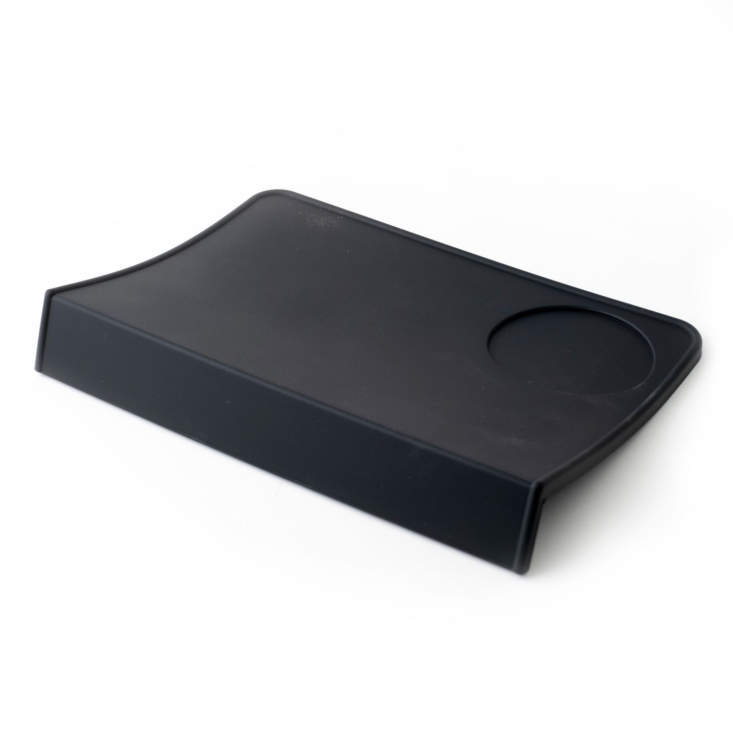 Avid Espresso Flat Corner Tamping Mat  20.5x15cm (Black)