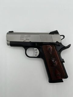Springfield Armory EMP9 9MM New IWB Leather Pancake Holster