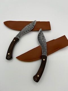 High Hardness wood handle knif