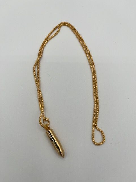 ​Gold Bullet Necklace