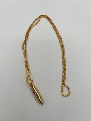 ​Gold Bullet Necklace