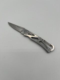 POLISHED ALUMINUM POCKET KNIFE