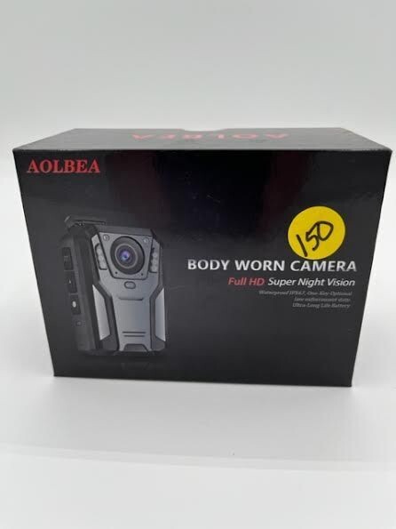 Aolbea 1440P QHD Police Body Camera Built-in 64GB Record Video Audio