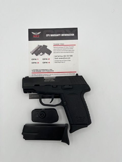 SCCY 9MM CPX-2CBBKG3 9MM