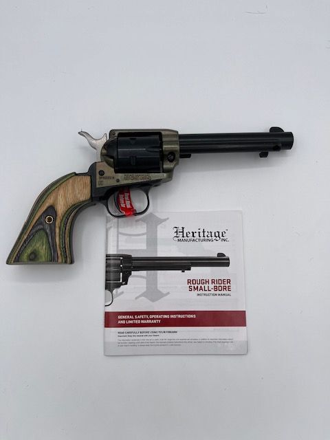 Heritage RR22CH4 4.75 in .22 6 rds