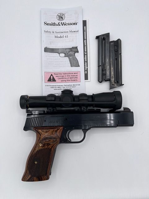 S&W Model 41 W-Scope