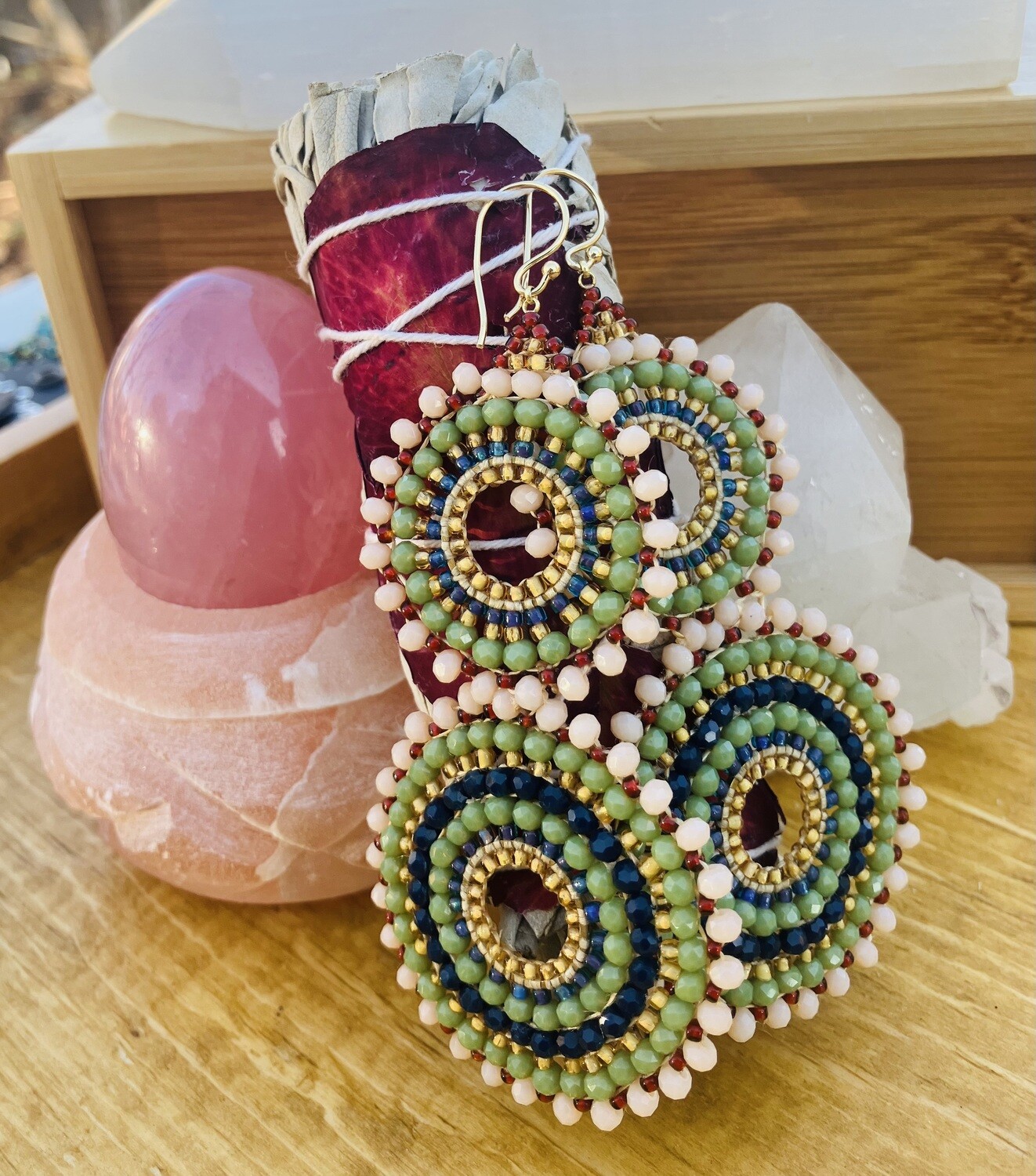 Bali Queen handmade earrings