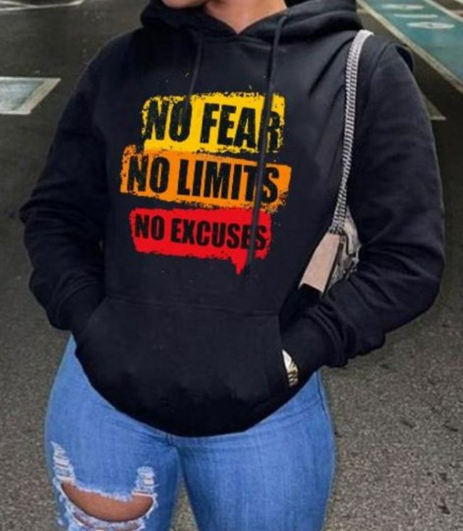 No fear Hoodie