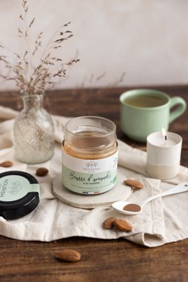 Beurre d'amande à la noisette bio - 200 g