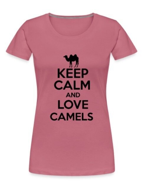 T-Shirt für Kamel-Liebhaberinnen