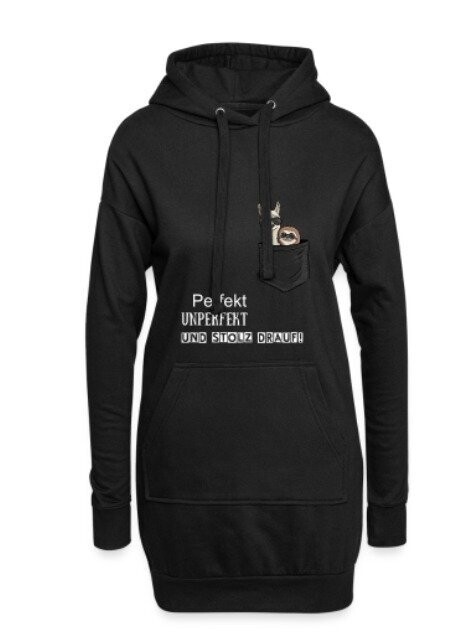 Hoodie-Kleid für die perfekt Unperfekten Hoodie-Kleid für die perfekt Unperfekten