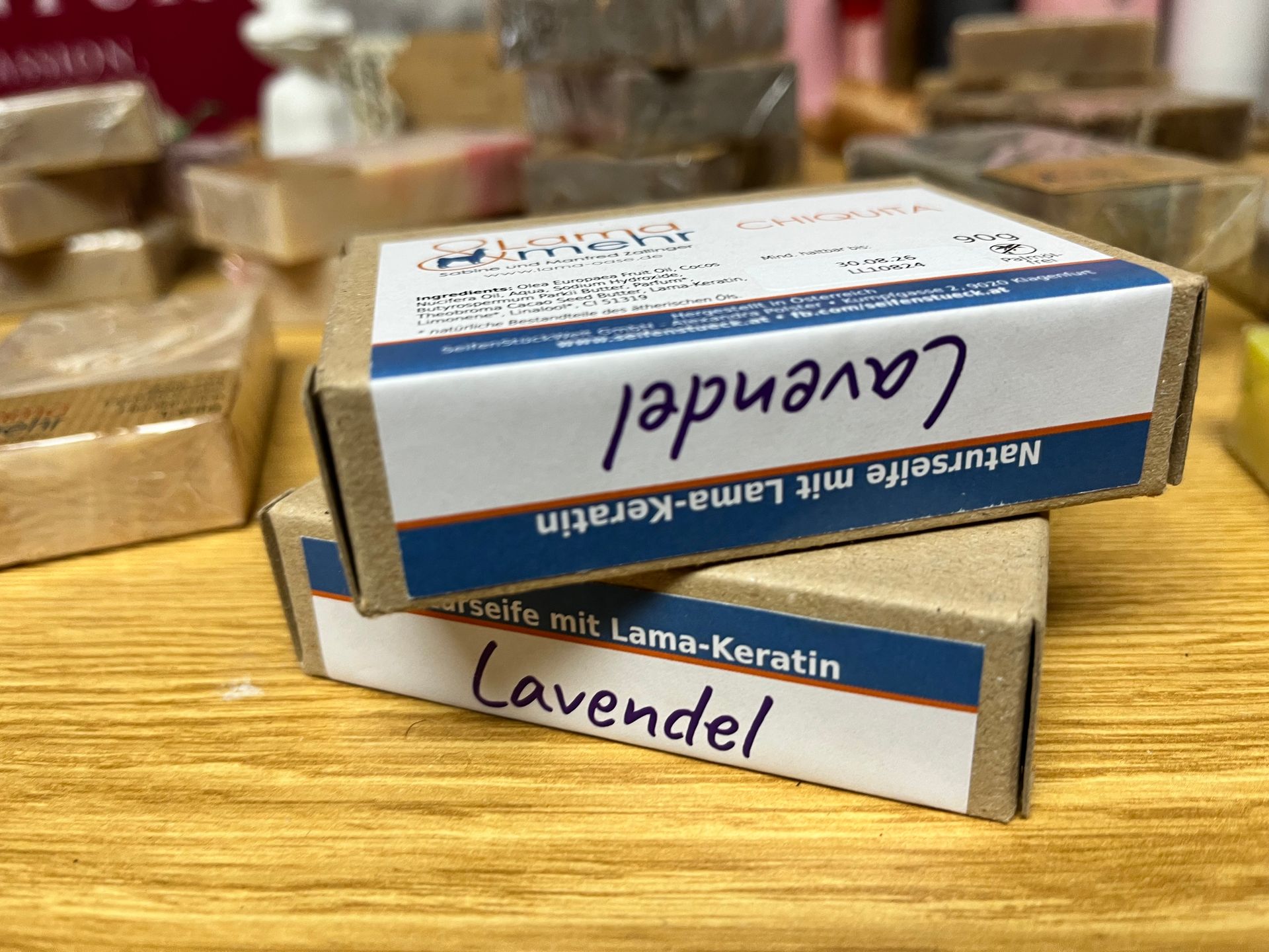 Seife der Jüngsten mit Lama-Keratin