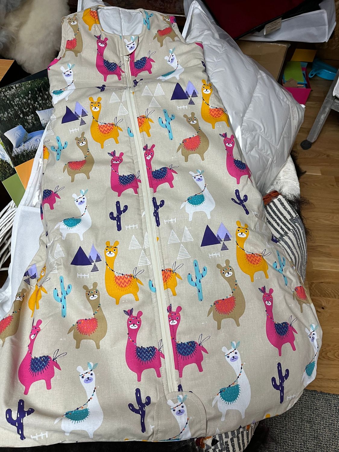 Babyschlafsack aus Lamwolle