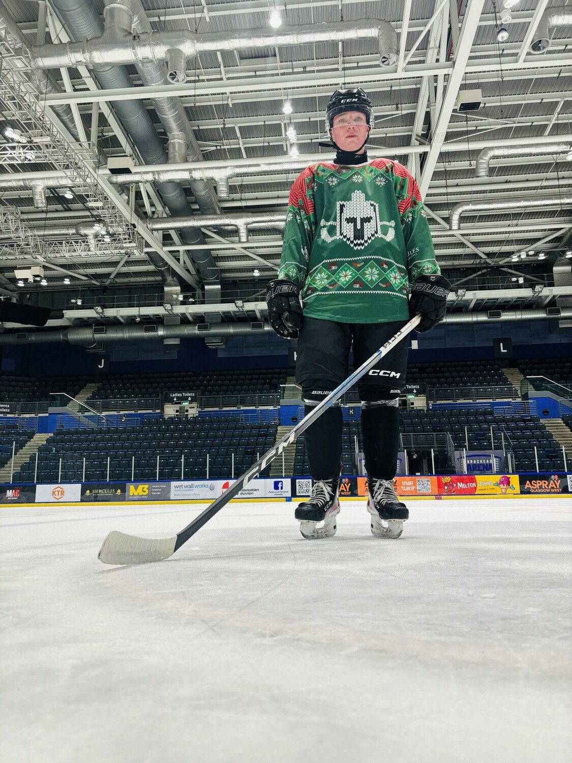 Ice hockey on sale jersey kids
