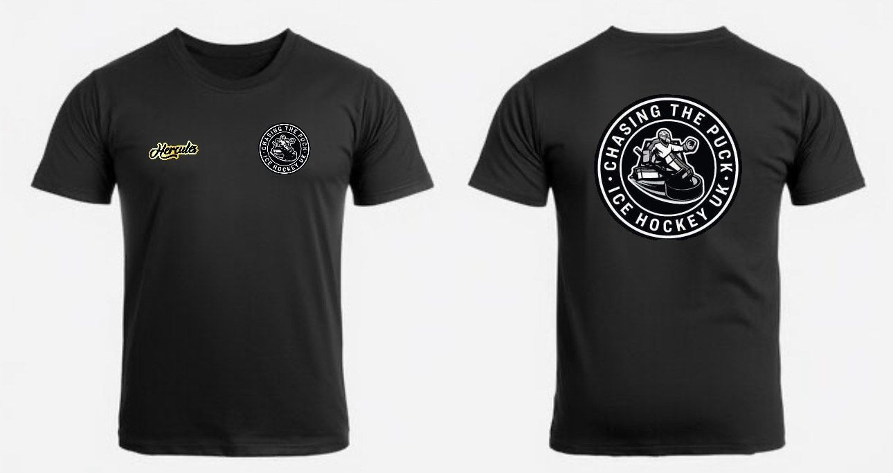 HERCULES X CHASING THE PUCK T-SHIRT