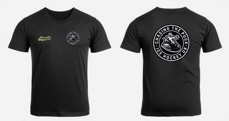 HERCULES X CHASING THE PUCK T-SHIRT