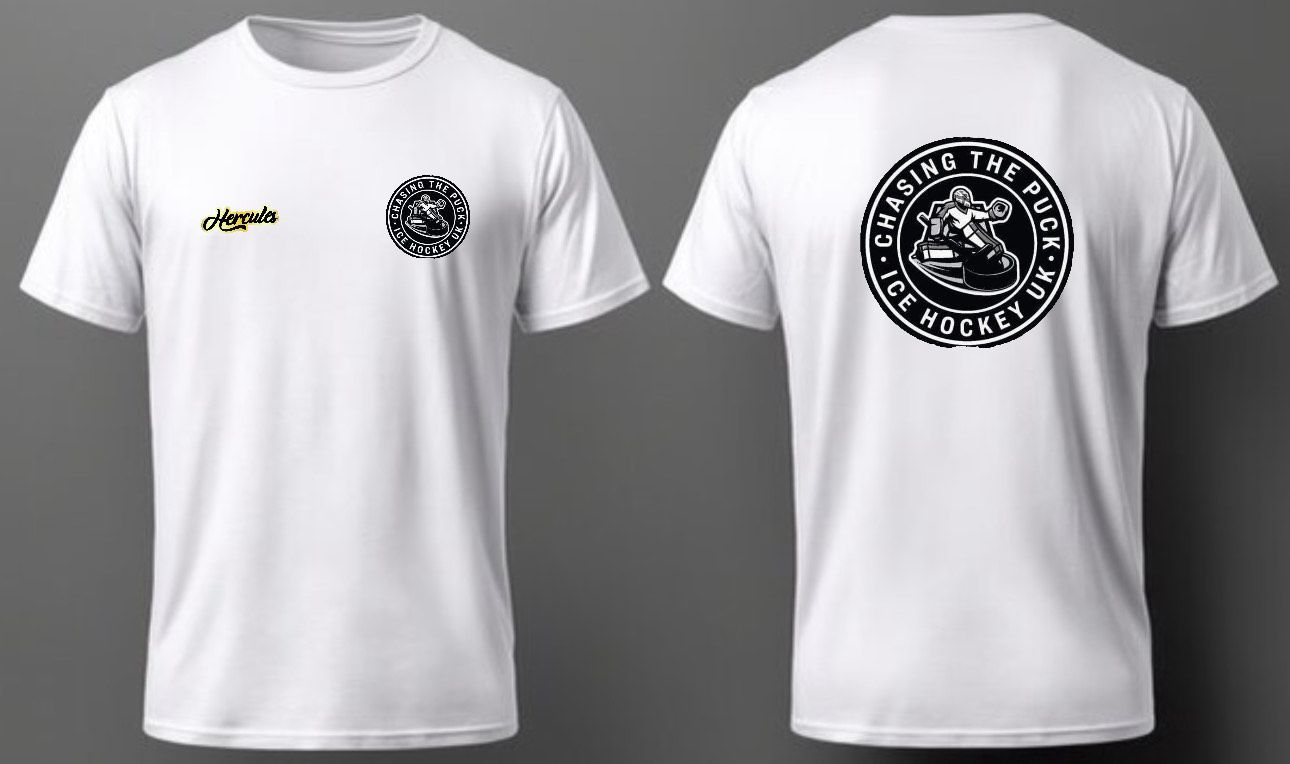 HERCULES X CHASING THE PUCK T-SHIRT