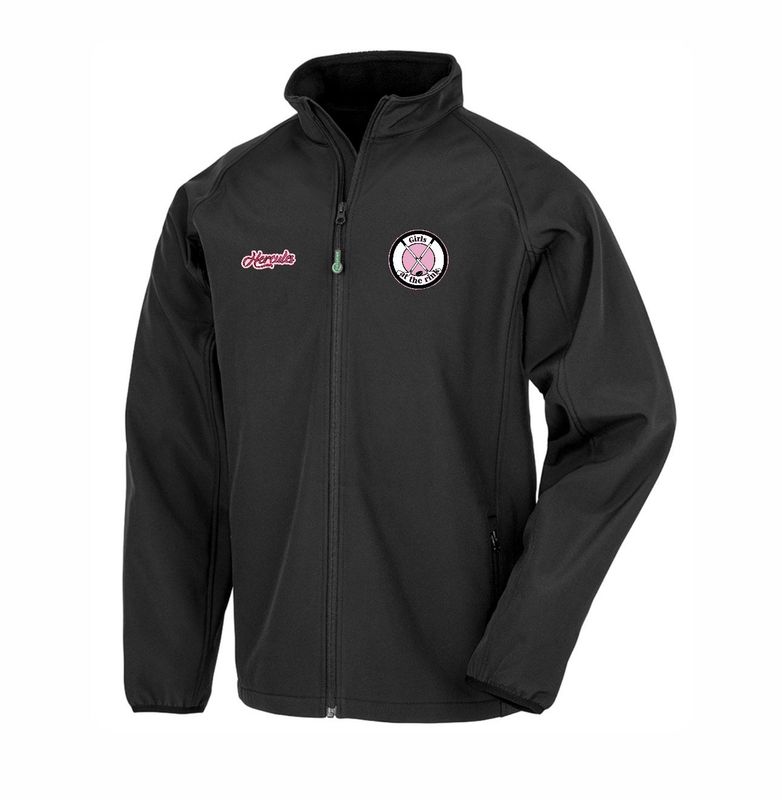 HERCULES X GIRLS AT THE RINK RECYCLED SOFTSHELL JACKET