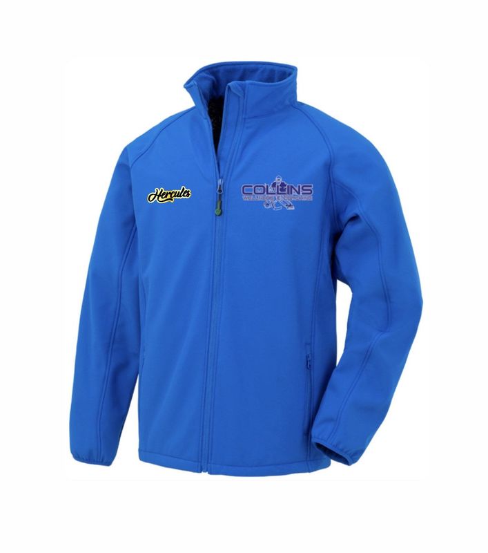 ADULTS HERCULES X COLLINS RECYCLED SOFT SHELL JACKET
