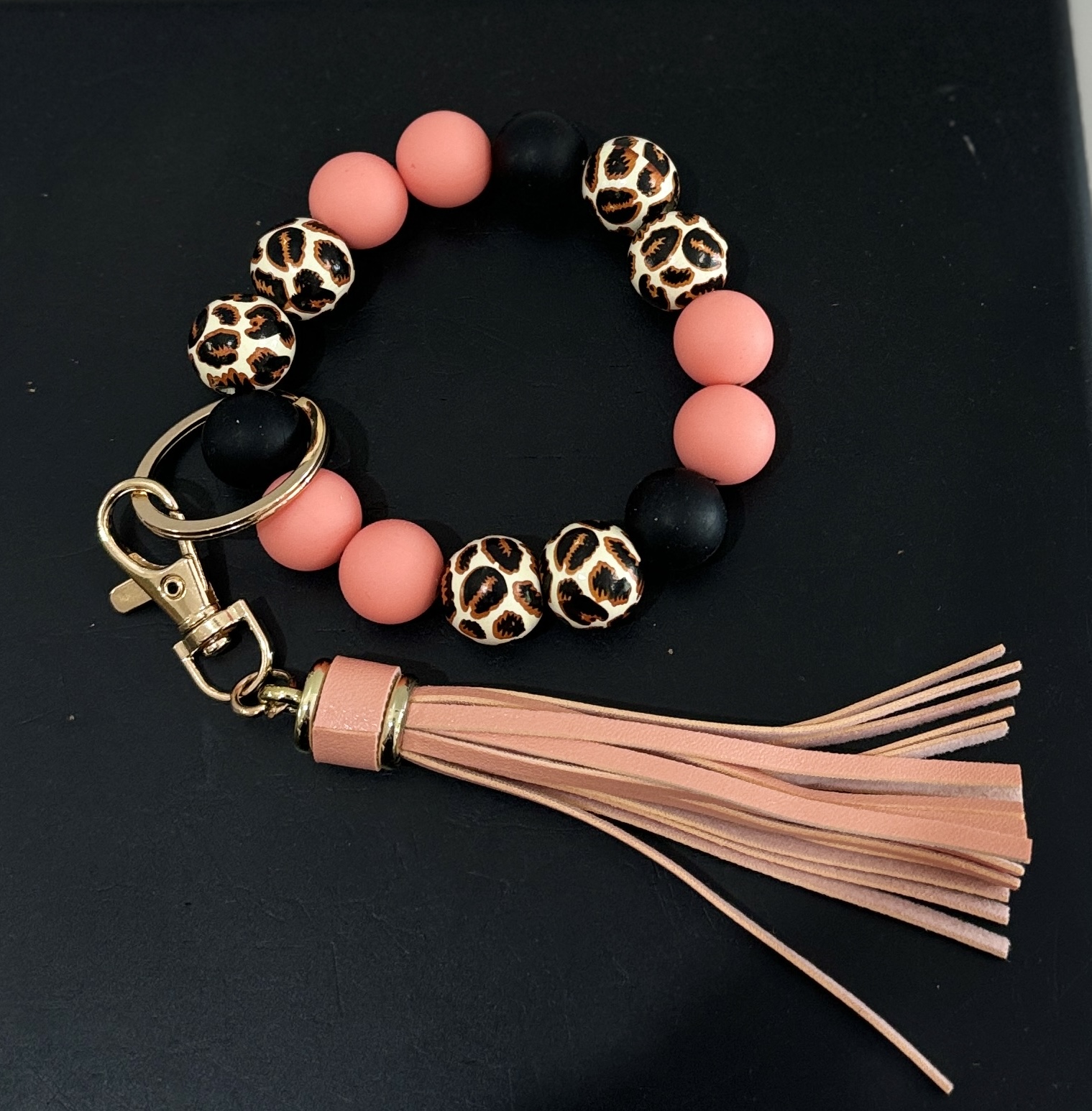 Beaded Bracelet Keyrings