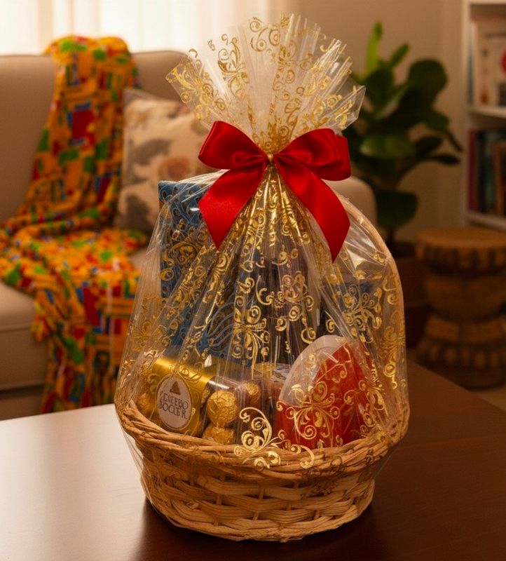 Deluxe Celebration Gift Hamper | Premium Chocolates, Sparkling Wine &amp;amp; Unique Gifts