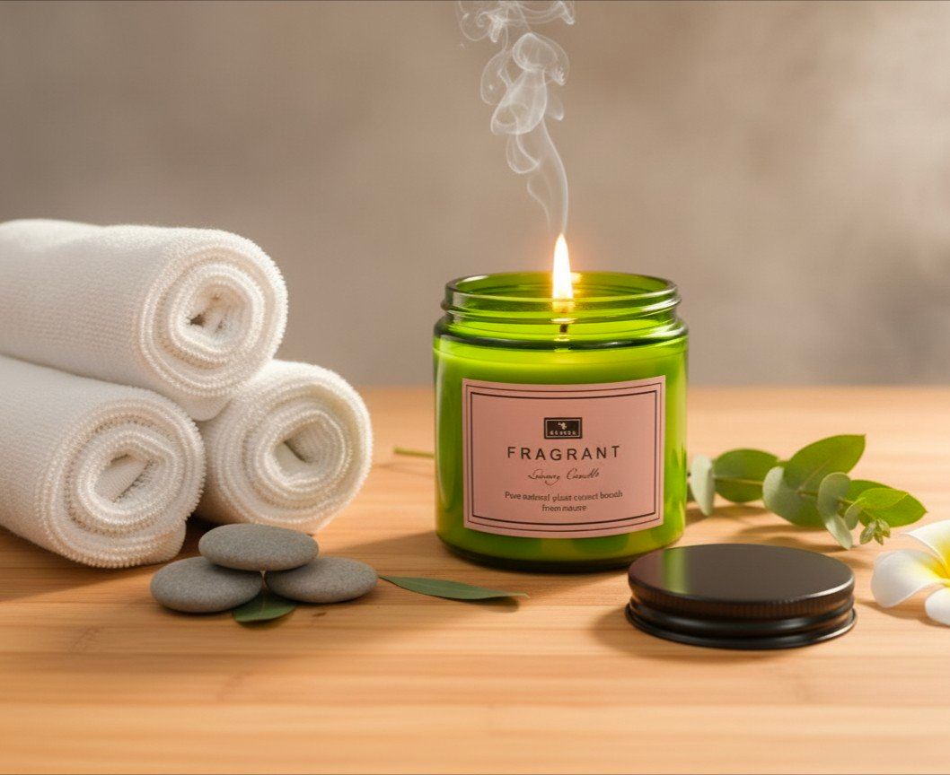 Fragrant Bliss Natural Plant Extract Scented Candle